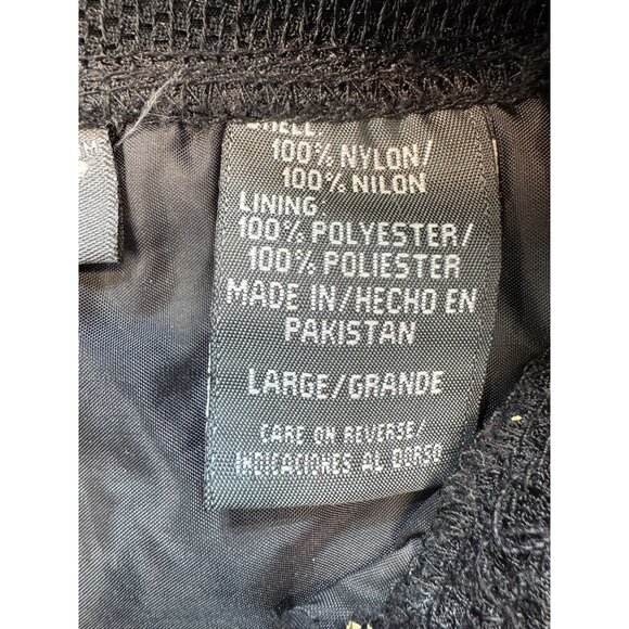 Proedge Mens Detroit Red Wings Pullover Windbreaker Jacket L Black - Picture 3 of 12